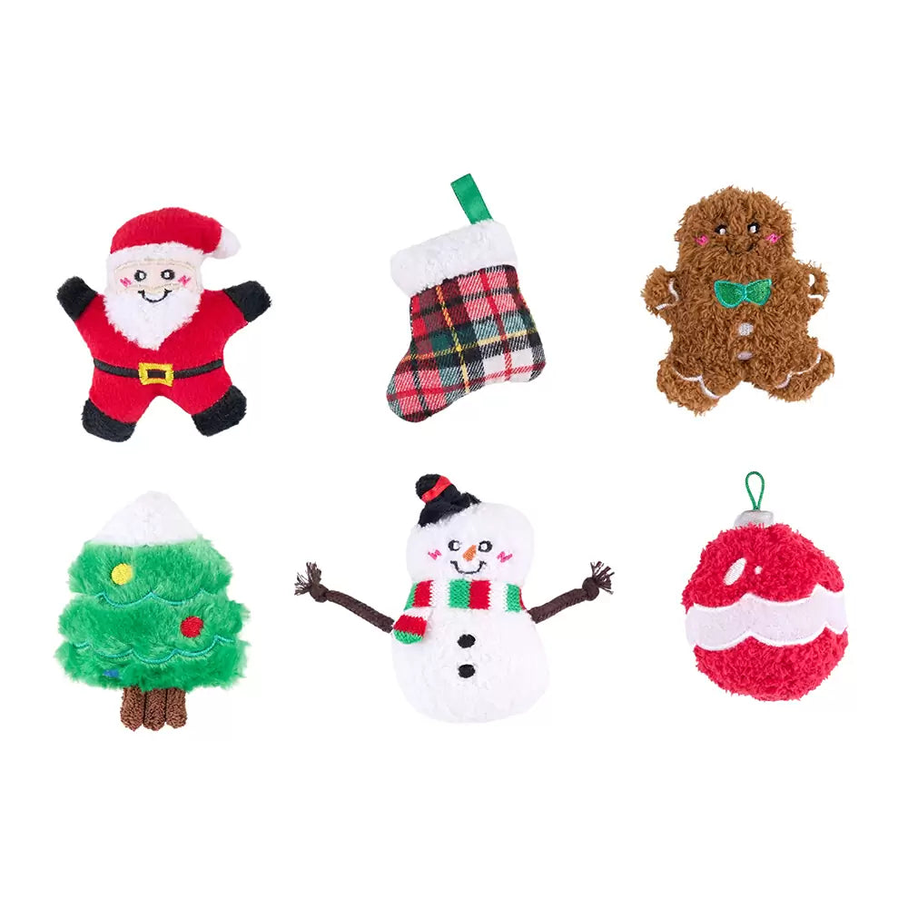 ZippyPaws - Dog - Holiday Miniz Holiday Cheer