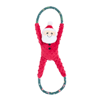 ZippyPaws - Dog - Holiday RopeTugz Santa