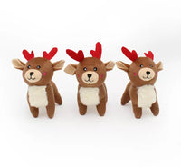 ZippyPaws - Dog - Holiday Miniz Reindeer
