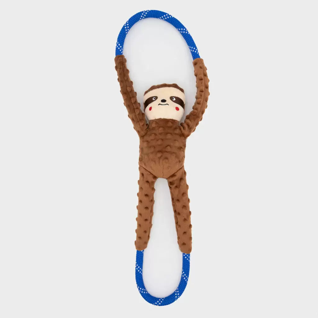ZippyPaws - Dog - RopeTugz Sloth