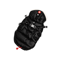 Silver Paw - Dog - Zara Puffer Jacket Black
