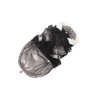 Silver Paw - Dog - Zara Puffer Jacket Black