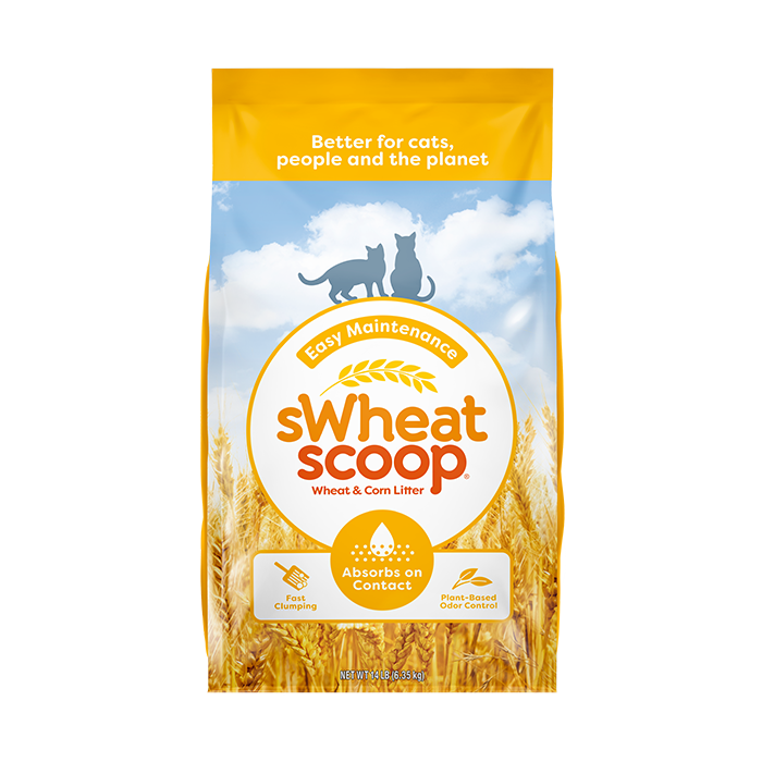sWheat Scoop - Cat - Easy Maintenance Litter