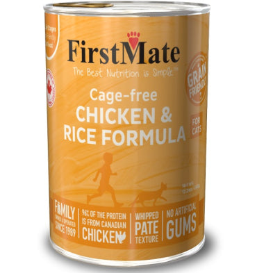 FirstMate - Cat - Grain Friendly Cage Free Chicken & Rice