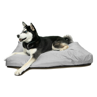 Goo-eez - Dog - Rectangular Waterproof Bed Grey