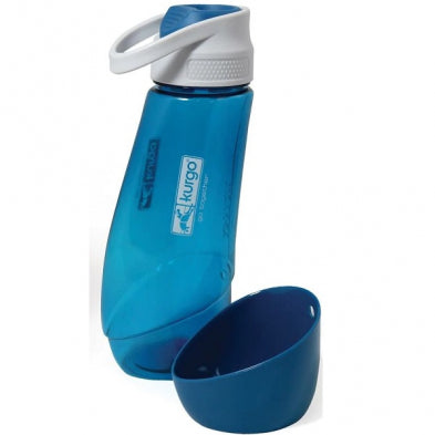 Kurgo - Dog - Gourd H2O Bottle and Bowl Coastal Blue