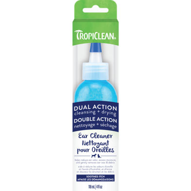 Tropiclean - Dog - Dual Action Ear Cleaner