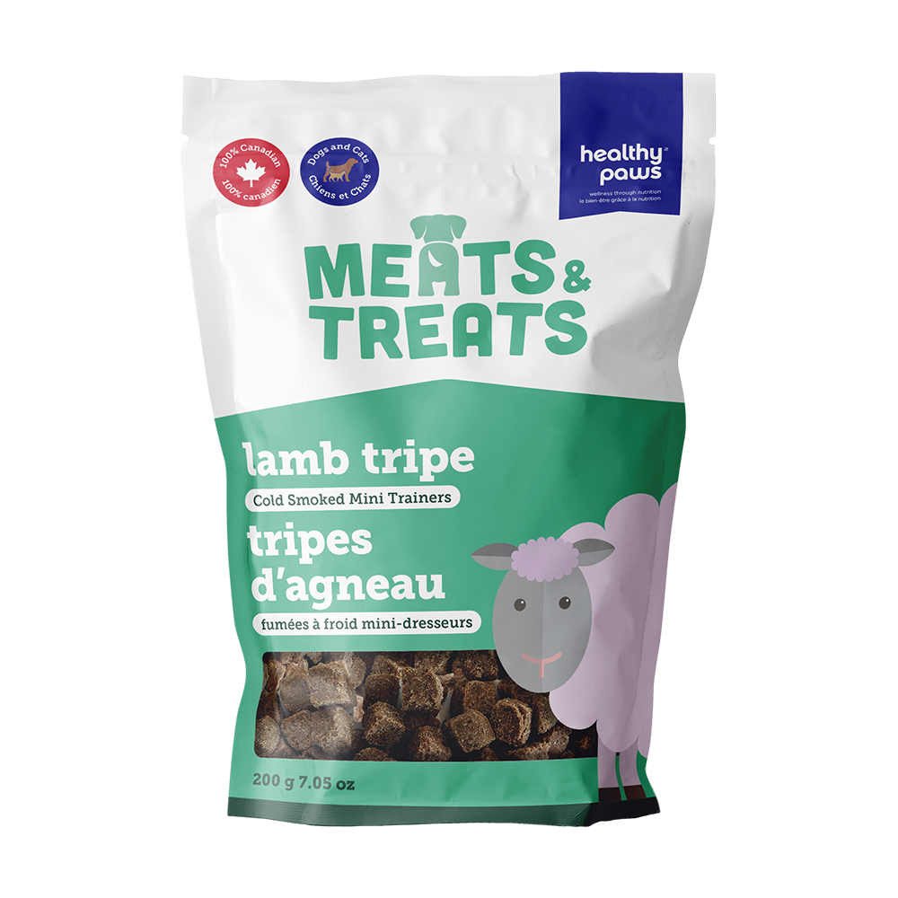 Healthy Paws - Dog - Cold Smoked Mini Trainers Lamb Tripe