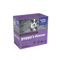 Healthy Paws - Dog - Frozen Raw Complete Dinner Puppy