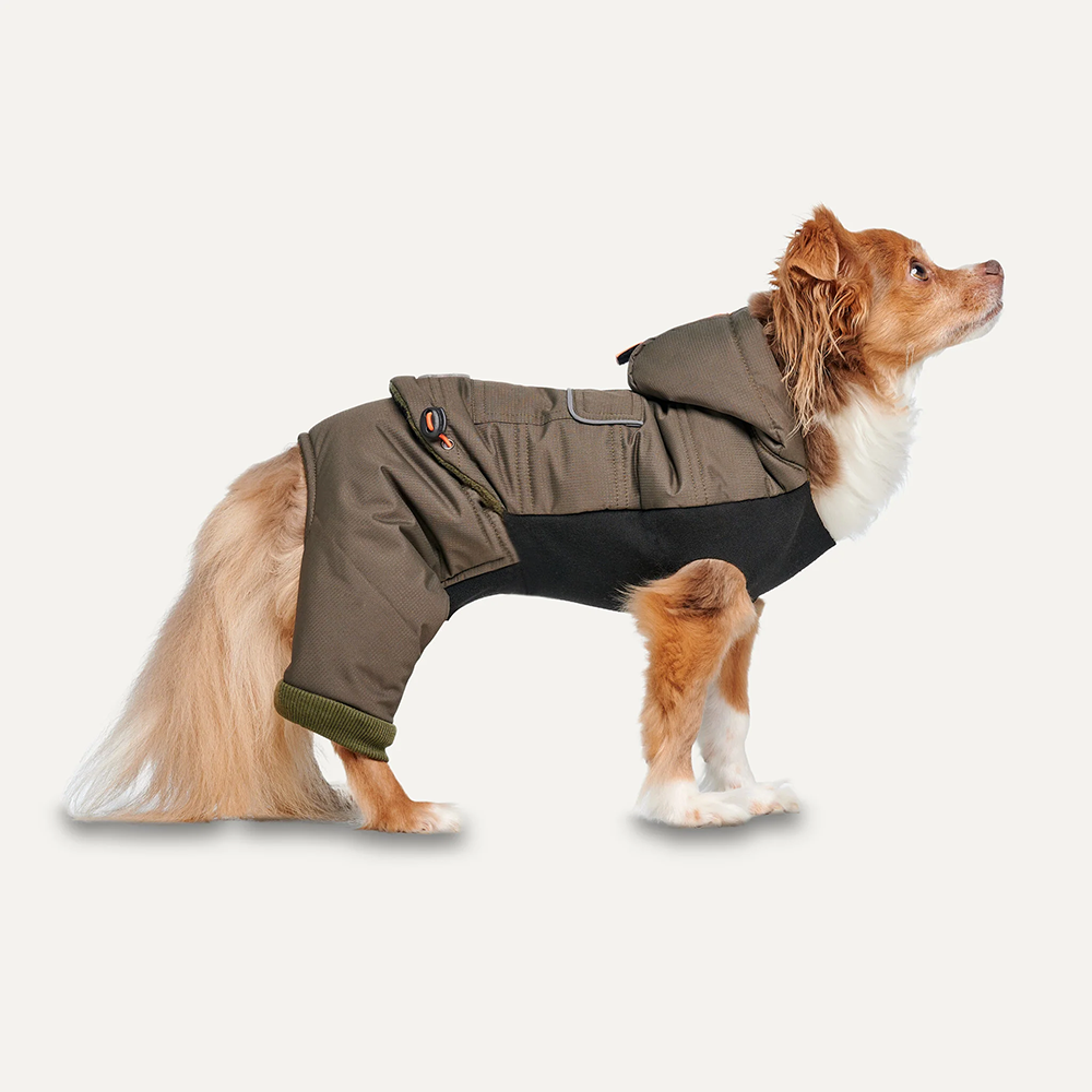 Goo-eez - Dog - Hooded Signature Winter Jacket Blue/Grey