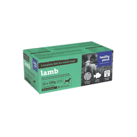 Healthy Paws - Dog - Frozen Raw Small Canine Complete Dinner Lamb