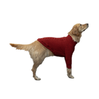 Goo-eez - Dog - Heavy Knit Sweater Red