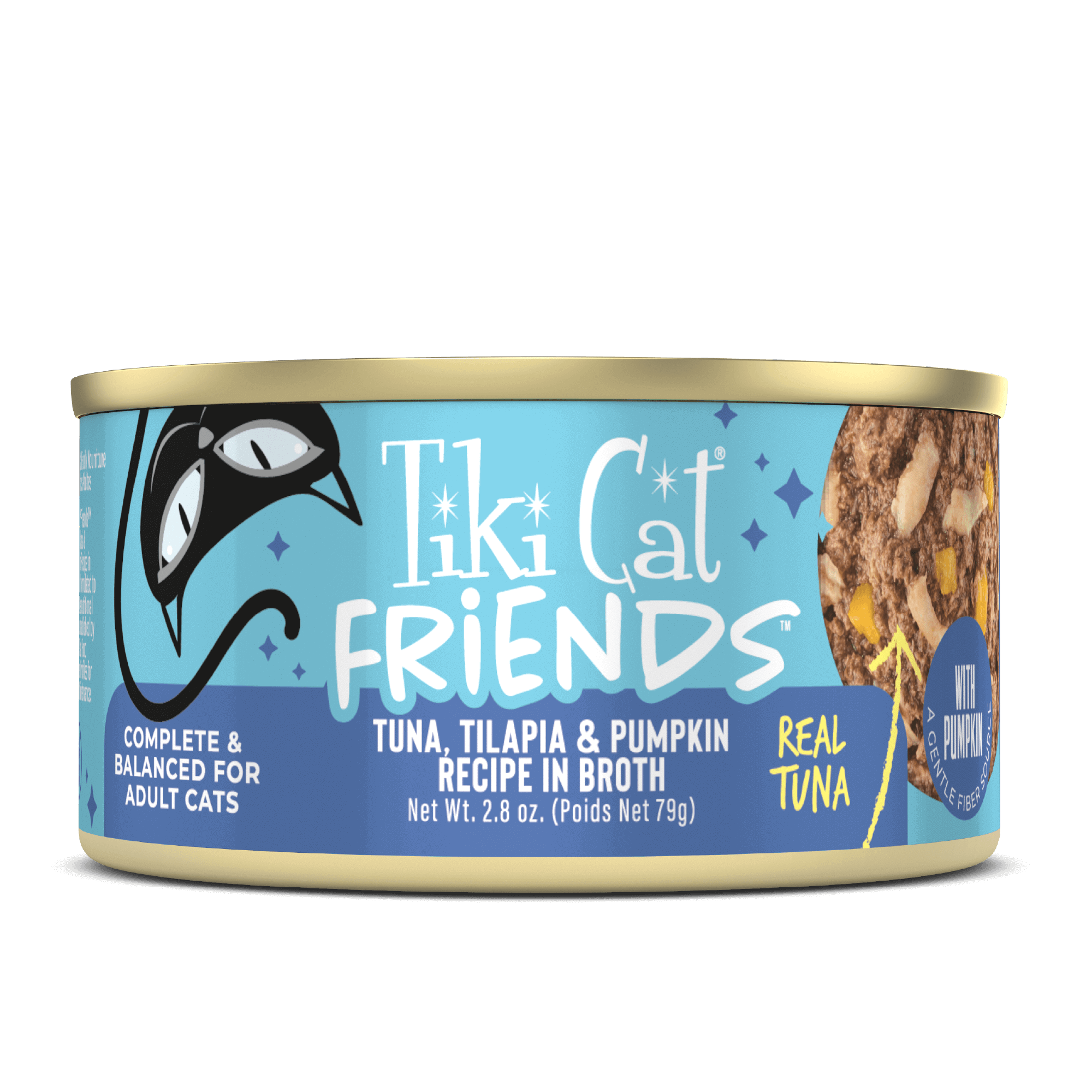 Tiki Cat - Friends Tuna Tilapia Pumpkin in Broth