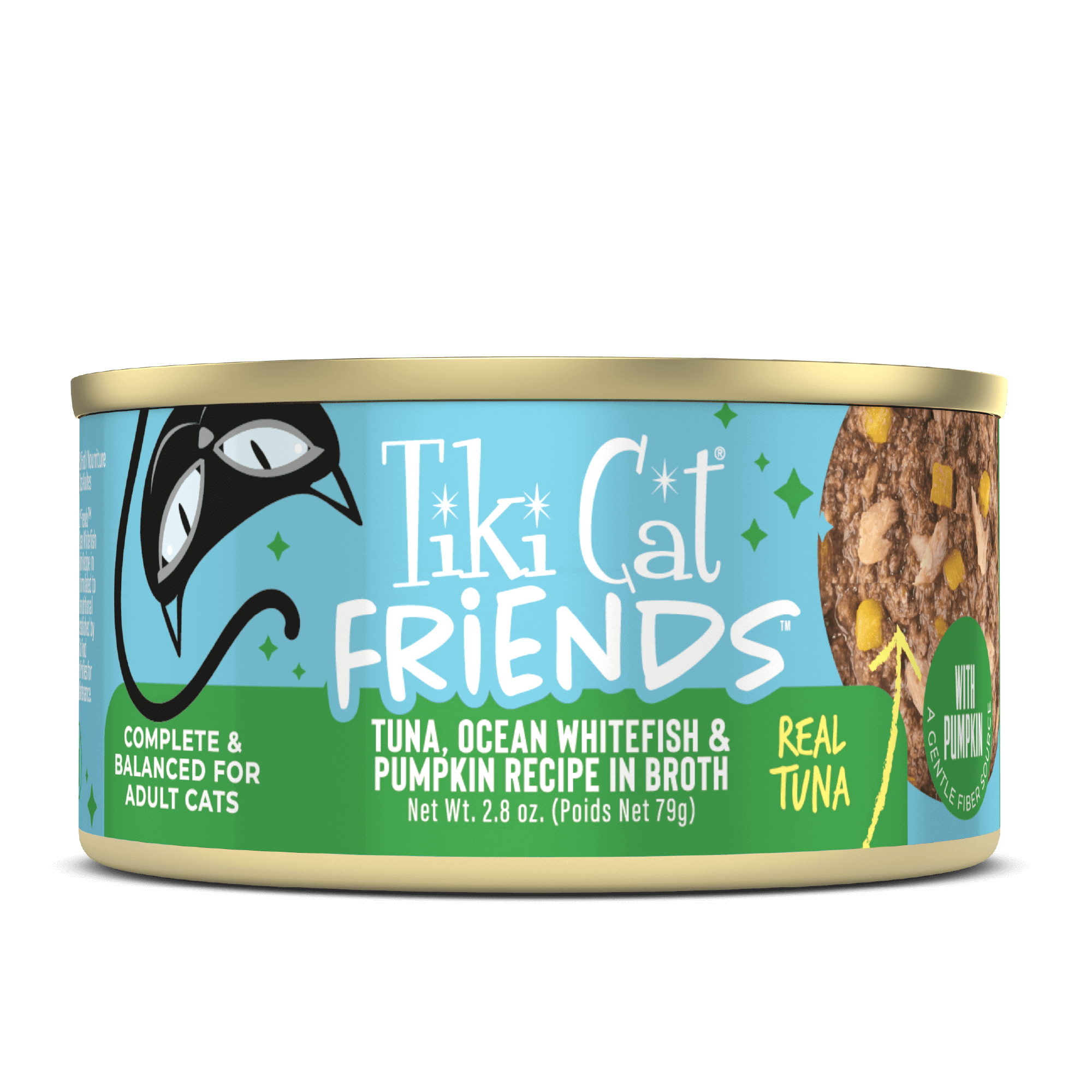 Tiki Cat - Friends Tuna Ocean Whitefish Pumpkin in Broth