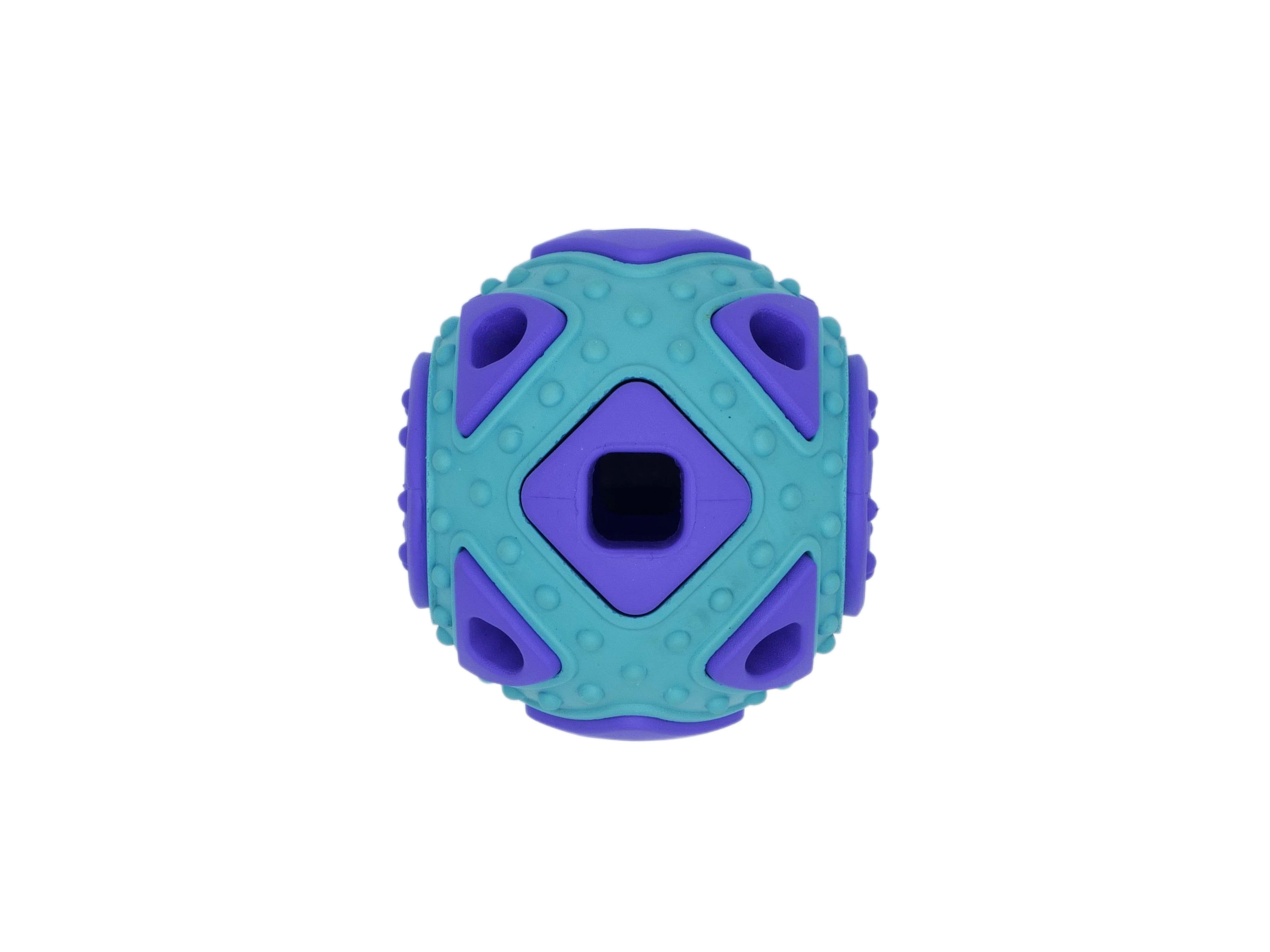 BüD'z - Dog - Rubber Toy Astro Squared Blue