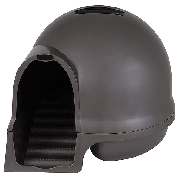 Petmate - Cat - Booda Dome Clean Step Box Gray