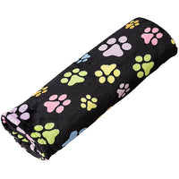 Spot - Cat & Dog - Snuggler Blanket Bones & Paws Black