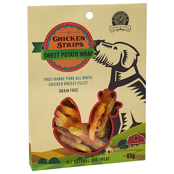 Silver Spur - Dog - Sweet Potato Wraps - Chicken
