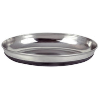 Petmate - Cat - Stainless Steel Oval Dish