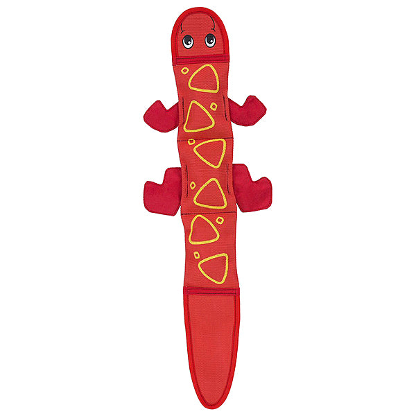 Outward Hound - Dog - Fire Biterz Fire Hose Lizard Red