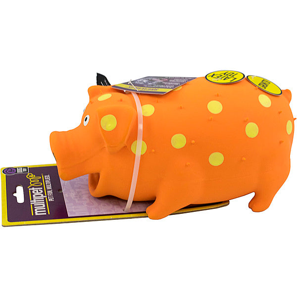 Multipet - Dog - Latex Polka Dot Globlet Pig