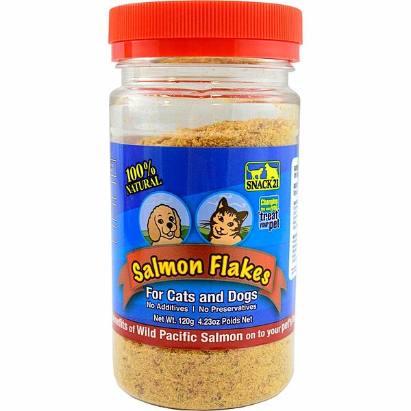 Snack 21 - Cat & Dog - Topper Flakes Salmon