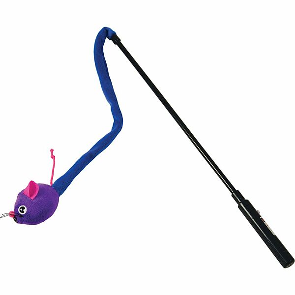 KONG - Cat - Teaser Wand Characters with Lasers Assorted