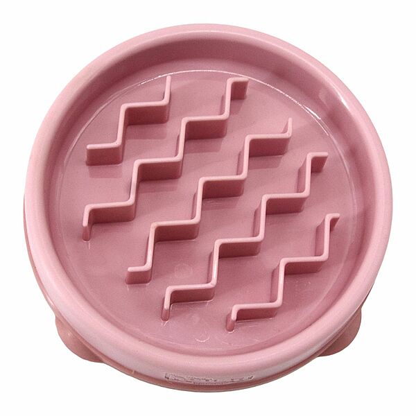 Outward Hound - Dog - Fun Feeder Slo Bowl Pink