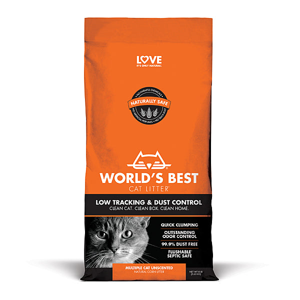 World's Best Cat Litter - Cat - Low Tracking & Dust Control
