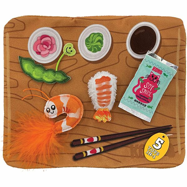 KONG - Cat - Pull-A-Partz Sushi