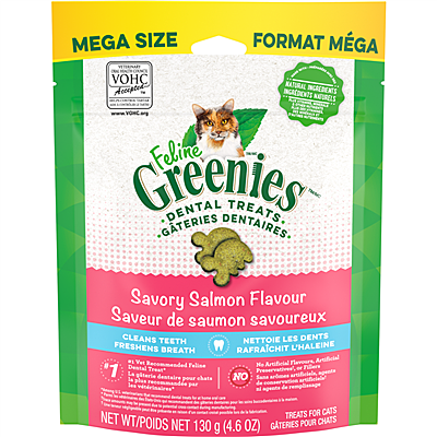 Greenies - Cat - Dental Treat Savory Salmon