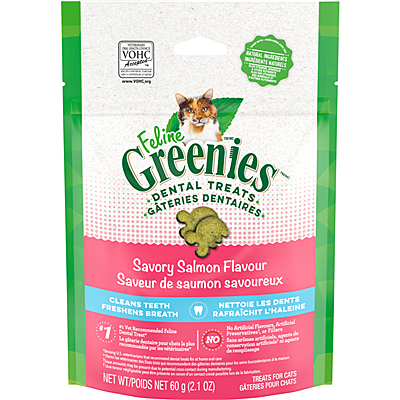 Greenies - Cat - Dental Treat Savory Salmon
