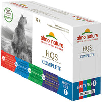 Almo Nature - Cat - HQS Complete Variety Pack  1 Chicken, Tuna, Mackerel