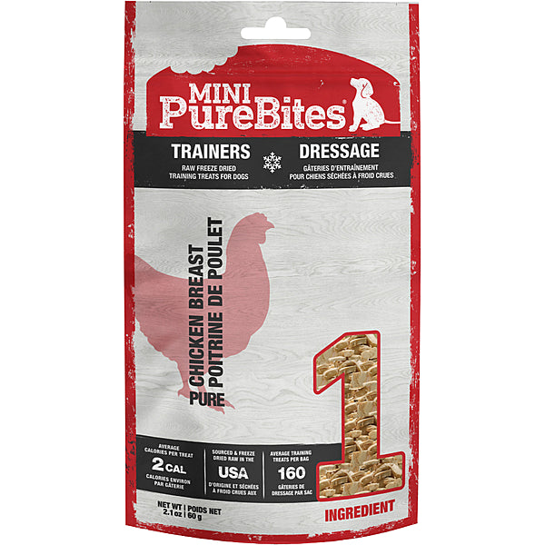 PureBites - Dog - Freeze-Dried Mini Trainers Chicken Mid