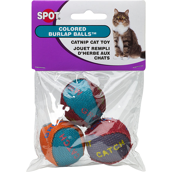 Spot - Cat - Burlap Balls Colored