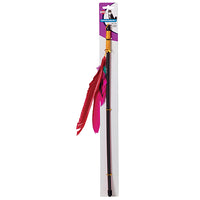 Spot - Cat - Feather Dangler Wand