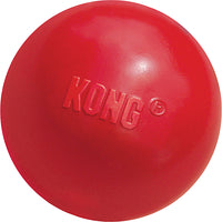 KONG - Dog - Ball Red Solid Rubber