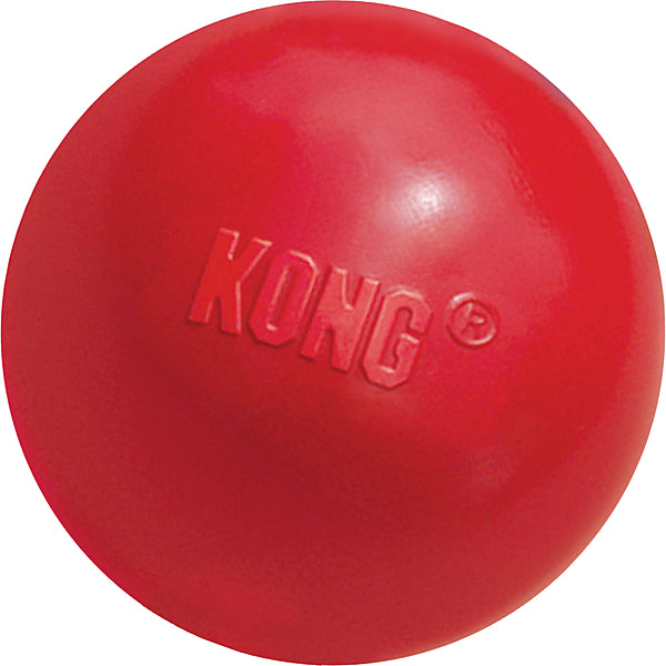 KONG - Dog - Ball Red Solid Rubber