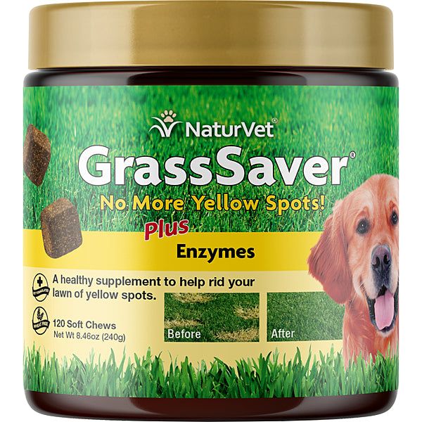 NaturVet - Dog - Grass Saver Soft Chews