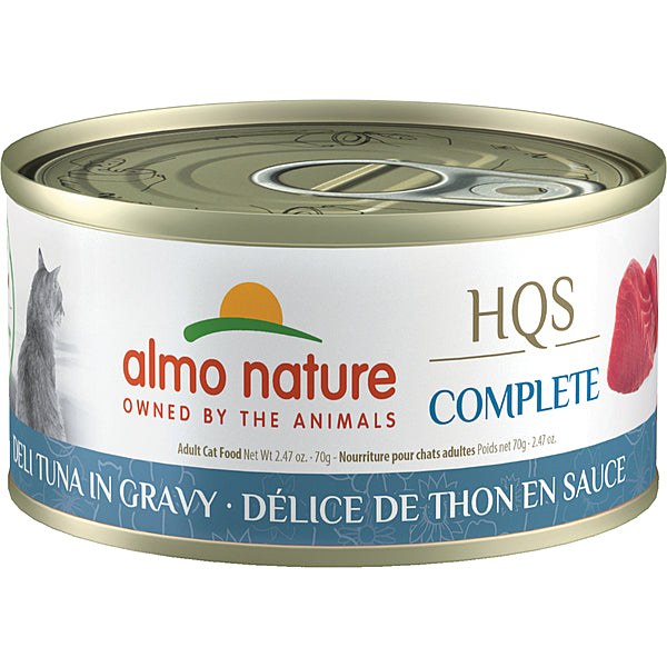 Almo Nature - Cat - HQS Complete Deli Tuna Recipe In Gravy
