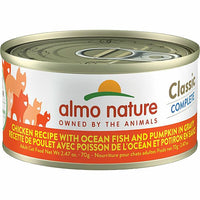 Almo Nature - Cat - Classic Complete in Gravy Chicken with Ocean Fish & Pumpkin Recipe