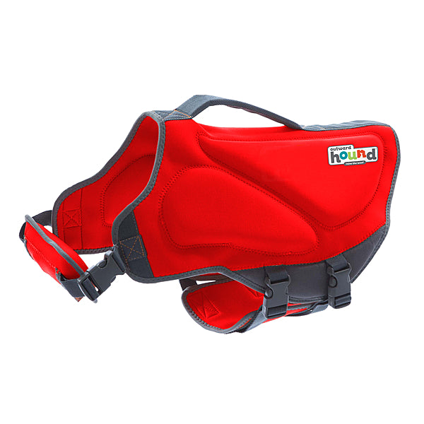 Outward Hound - Dog - Dawson Life Jacket Red