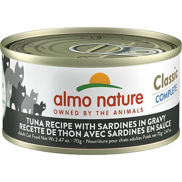 Almo Nature - Cat - Classic Complete in Gravy Tuna & Sardines Recipe
