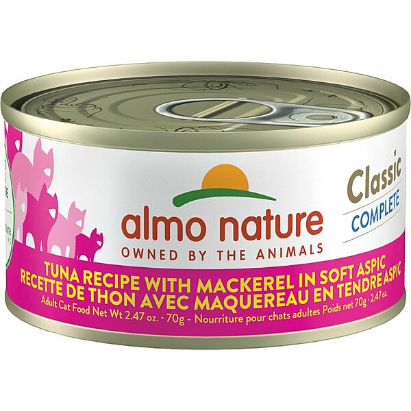 Almo Nature - Cat - Classic Complete in Aspic Tuna & Mackerel Recipe