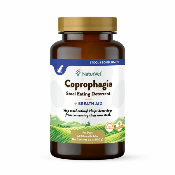 NaturVet - Dog & Cat - Coprophagia Deterrent Tabs