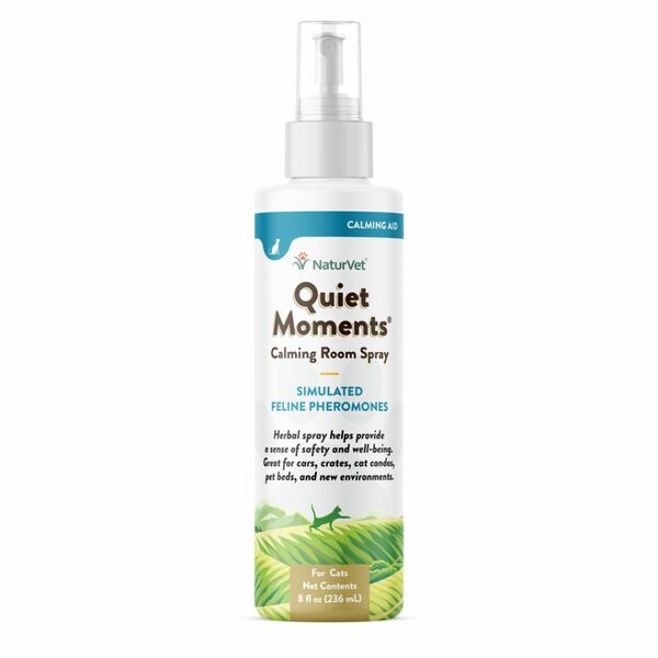 NaturVet - Cat - Quiet Moments Herbal Calming Spray