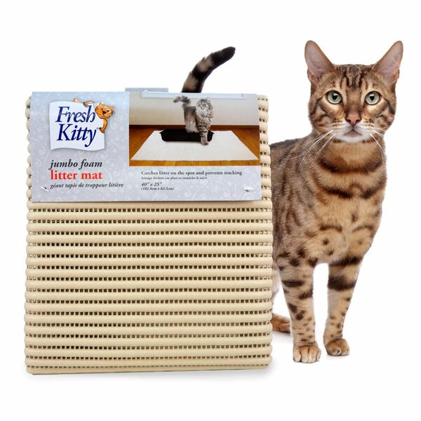 Fresh Kitty - Cat - Foam Litter Mat Tan