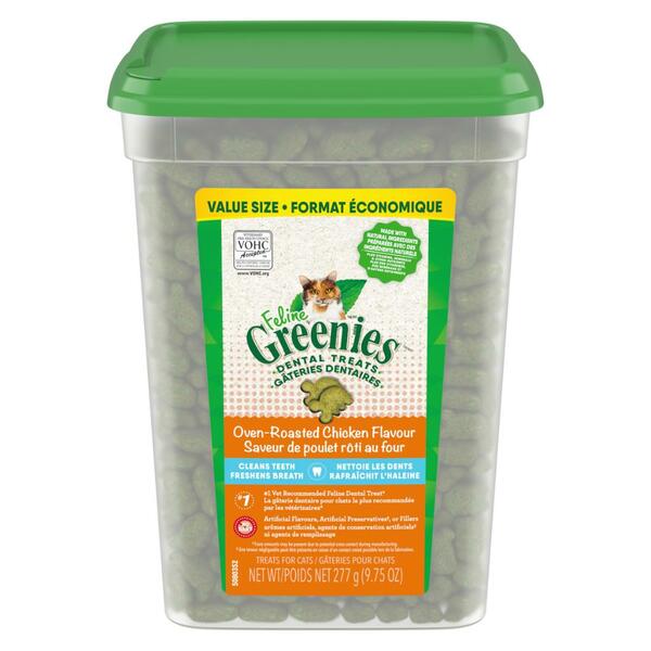 Greenies - Cat - Dental Care Treats - Oven Roasted Chicken