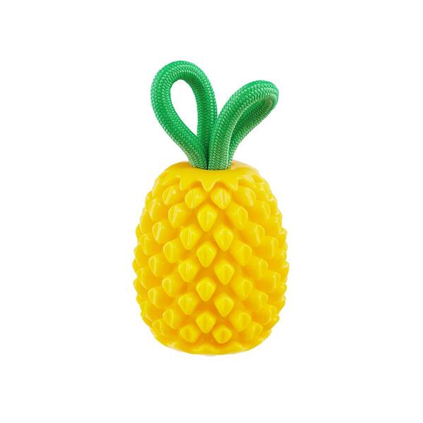 Planet Dog - Dog - Dental Chew Toy Treat Stuffer Pineapple