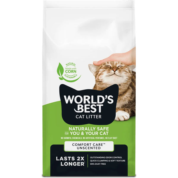 World's Best Cat Litter - Cat - Original Unscented Clumping Litter